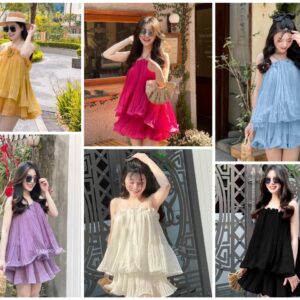 Dập ly chân váy rể quạt đẹp tại xưởng Hải Sơn TP.HCM
